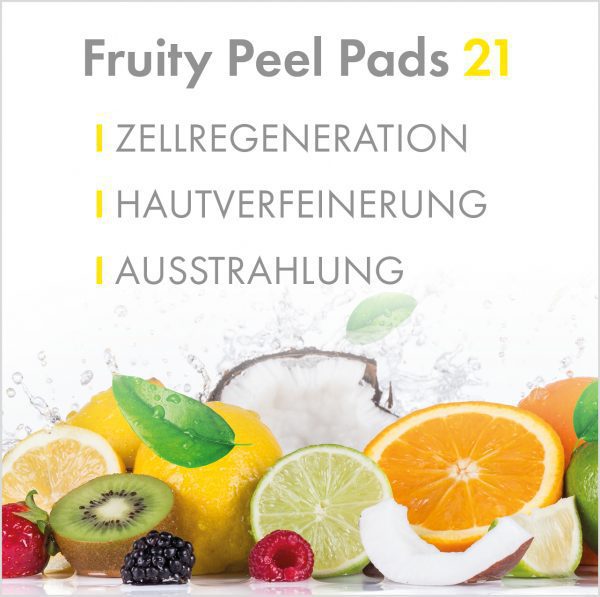 Fruity Peel Pads 21 - jar - fruit acid peeling